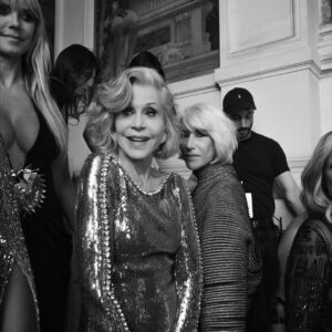 Helen Mirren Instagram - Had a great time in Paris and walked the catwalk at Le Defile for @lorealparis
