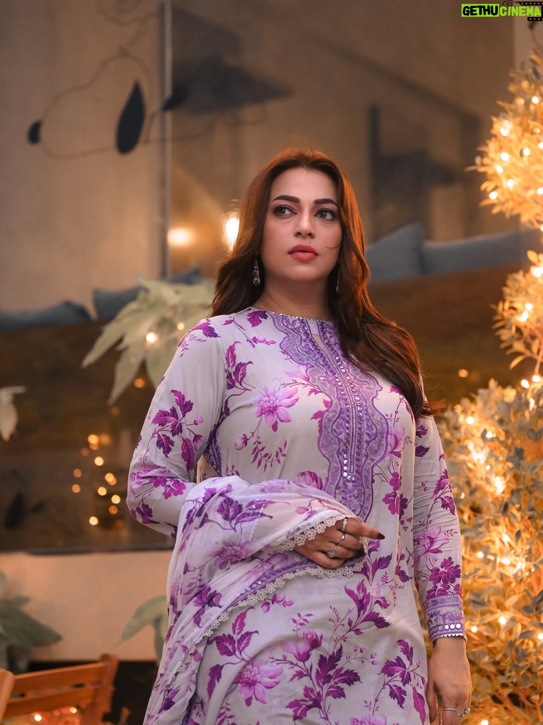 Hiba Ali Khan - 50K Likes - Eid Mubarak 💕💫
 
Dress by: @aneelas_collection 
Photography: @alimurad970