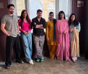 Hiba Ali Khan Instagram - Bts Drama Man Mast Malang! ✨