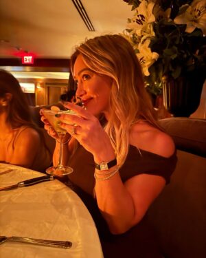 Hilary Duff Instagram - This weekend I celebrated my birthday in the most perfect way. With my favorite people - my husband, my kids, and some of my closet friends. 37 was a wonderful year but I’m kinda future trippin’ about my 38th year around the sun… Thank you for all the birthday wishes. Seeing your love and excitement for whats next is not lost on me. 🪩🍒✨