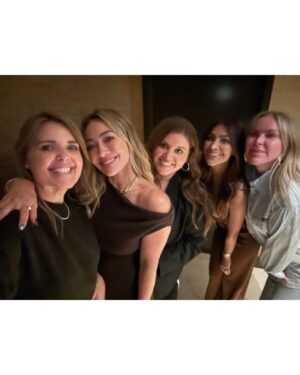 Hilary Duff Instagram - This weekend I celebrated my birthday in the most perfect way. With my favorite people - my husband, my kids, and some of my closet friends. 37 was a wonderful year but I’m kinda future trippin’ about my 38th year around the sun… Thank you for all the birthday wishes. Seeing your love and excitement for whats next is not lost on me. 🪩🍒✨