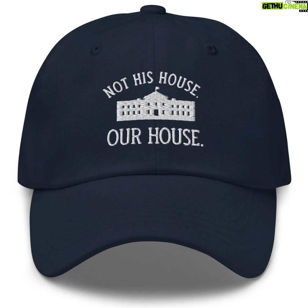 Hillary Clinton - 81K Likes - If you're hopping mad about Trump destroying the White House, we've got a new hat or sticker for you. 

Your purchase supports progressive groups working to build a fairer, more inclusive America for everyone—and win elections!

Get yours at the link in my bio and Stories. 🧢