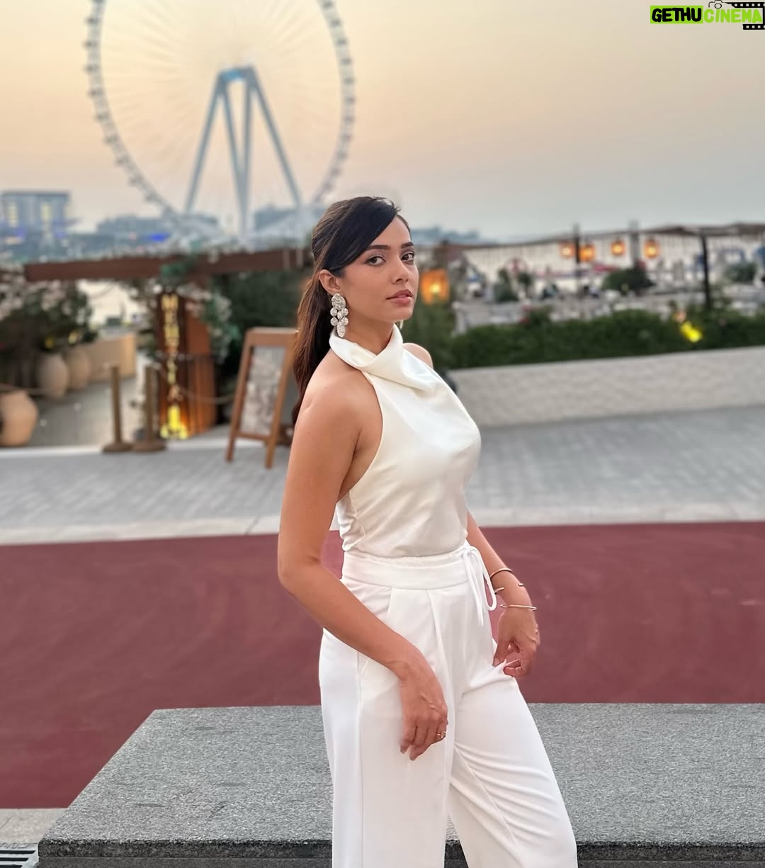 Himani Sahani - 513 Likes - The sunset called - said “I was the moment”. ☁️ 

golden hour , soft glam , effortless elegance , minimal luxe , skyline sunset , dreamy aesthetic , white-on-white , clean girl vibe , linen , unbothered energy , sunset scene , outfit , glam in silence
#GoldenHourGlow #AllWhiteLook #TravelInStyle 
#EffortlessGlam #ChicLook #ContentCreatorLife #SunkissedStyle  #LuxuryVibes
#OutfitGoals #DubaiVibes 
#GRWMInStyle #OutfitInspo #timelessstyle