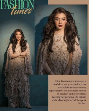 Hina Javed Instagram - Step into the serene strength of Hina Javed on the September 2025 cover of Fashion Times Magazine. This edition celebrates "Calmly Rising," a testament to the power of quiet confidence and grace. Discover how Hina embodies resilience while exploring the latest runway trends from Karachi (SS'25) and a delectable dive into "Biryani: Drama with a Kick." Confidence truly is the ultimate glow!
Coordination: @umermushtaqofficial
Hair & Makeup:@angies.salon
Photography & styling: @hussain.piart
Featuring: @hinajavedofficial
@cosmogroup.pk @zerrittaflowers
For more details visit our website: https://fashiontimesmagazine.com/september-2025-edition/
#FashionTimesMagazine #HinaJaved #CalmlyRising #SeptemberIssue #Fashion2025 #RunwaySS25 #KarachiFashion #Confidence #BiryaniLove #MagazineCover #pakistanicelebríties #FashionModels