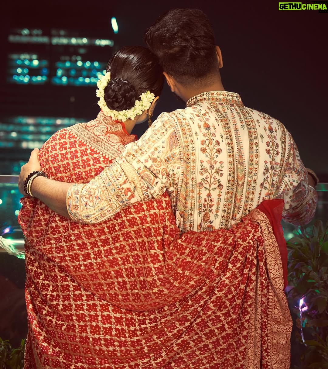 Hina Khan - 3.9 Million Likes - Blessed 🙏🏻♥️🧿
When true love finds true hearts, the bond grows beyond boundaries. Our world revolves around each other and in every celebration, every festival, every Joy our love grows deeper and deeper. We just want to live happily in each other’s embrace and enjoy every opportunity we can find in life to celebrate what we call, Companionship.
Happy Karwa Chauth Aap Sabhi Ko!

I love you @rockyj1 ♥️🧿

This gorgeous Chunni is been gifted by my sister in law @neelamsingh.ritz ♥️
Jewellery - @mayasanghavijewels via @amigos.rizwan
Footwear @stoffastyle 
Hair- @chettiarqueensly 
Mehendi artist @veenanagda 

📸 - @visualaffairs_va