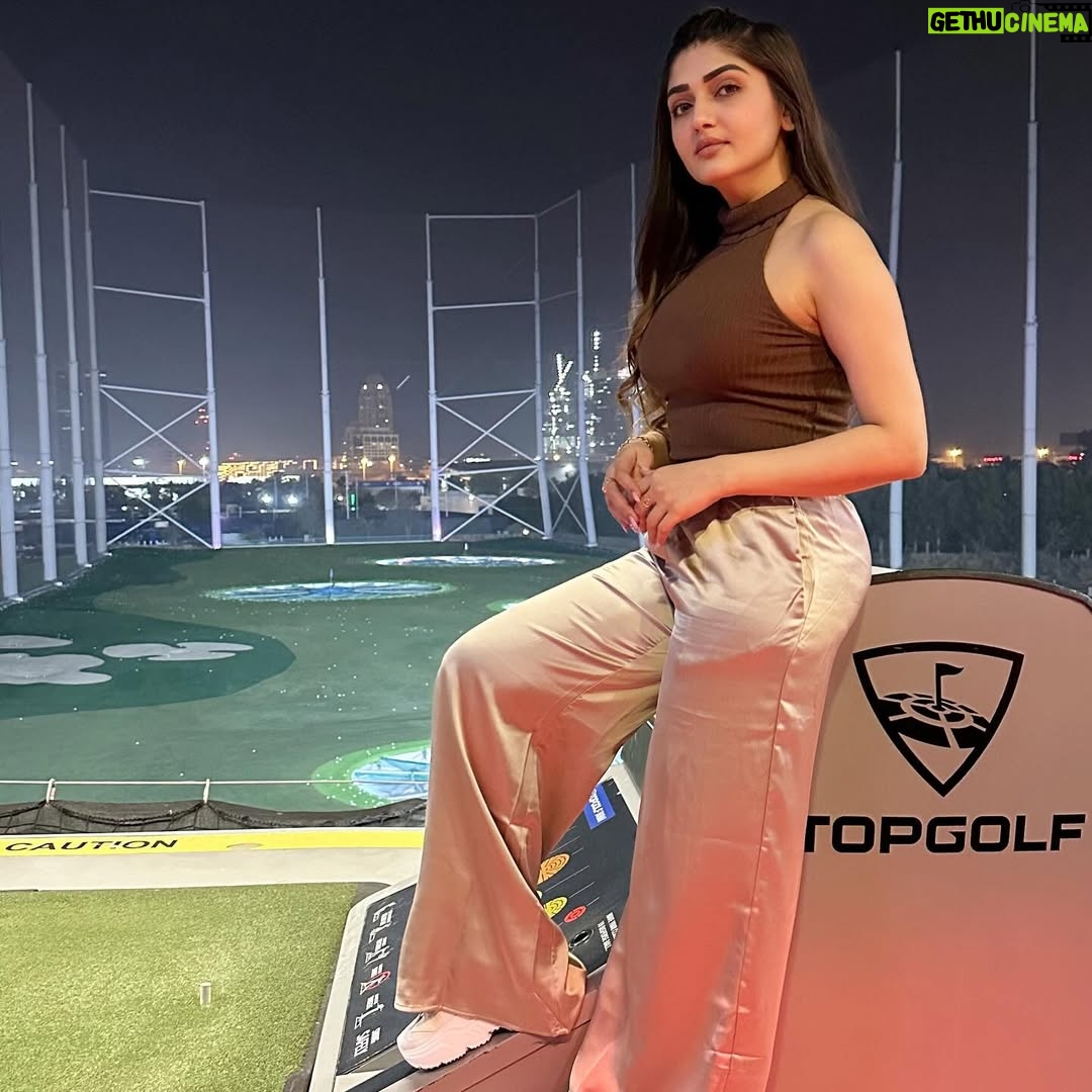 Humaira Chohan - 1K Likes - I’m not a backup plan; I’m a first choice🤎❤️‍🔥
.
.
#topgolfdubai #emiratesgolfclub #dubai #dubailife #instadaily #mood #explorepage #exploremore