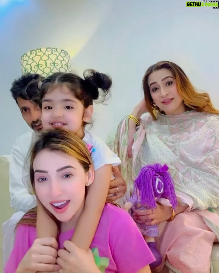 Inaaya Khan - 67.9K Likes - Happiest birthday ABBA 🎂👨‍👩‍👧‍👧 
We love you very much ...specially @inaaya.khan17 for her u r the father figure for her since birth ... ALLAH har khushiyan aur lambi hayaati de tumko .... AMEEN 🤲♥️ SUMMA AMEEN 😘🤗

:

#happybirthday #love #abba #family #lifelines #inaayakhan #ajazkhan #tabassumkhan #afshakhan