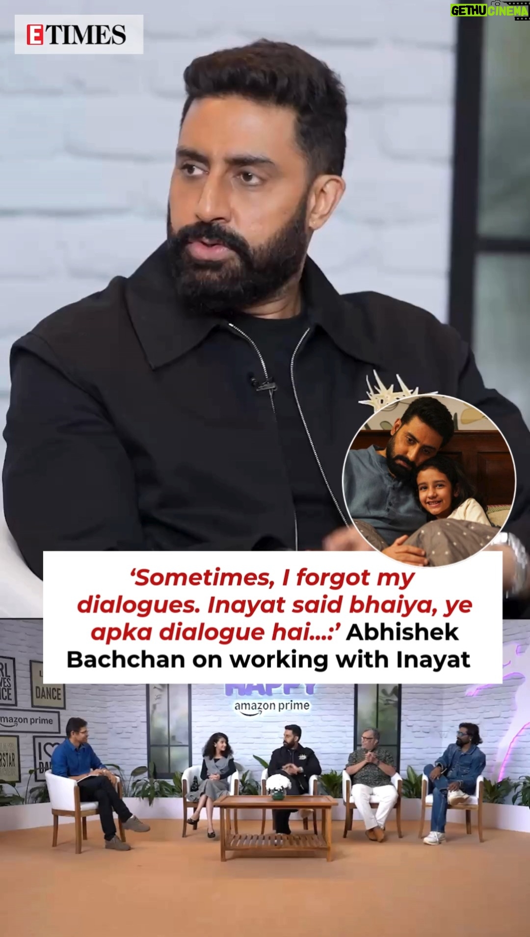 Inayat verma - 108.8K Likes - #EXCLUSIVE | 'The first time I worked with #InayatVerma, she came in and told me the scene, the dialogues, and even my dialogues...:' #AbhishekBachchan 

In an #interview with #ETimes, the cast of #BeHappy talk about their experience of working in the film. 

For full interview, head to our IG stories or Link in bio