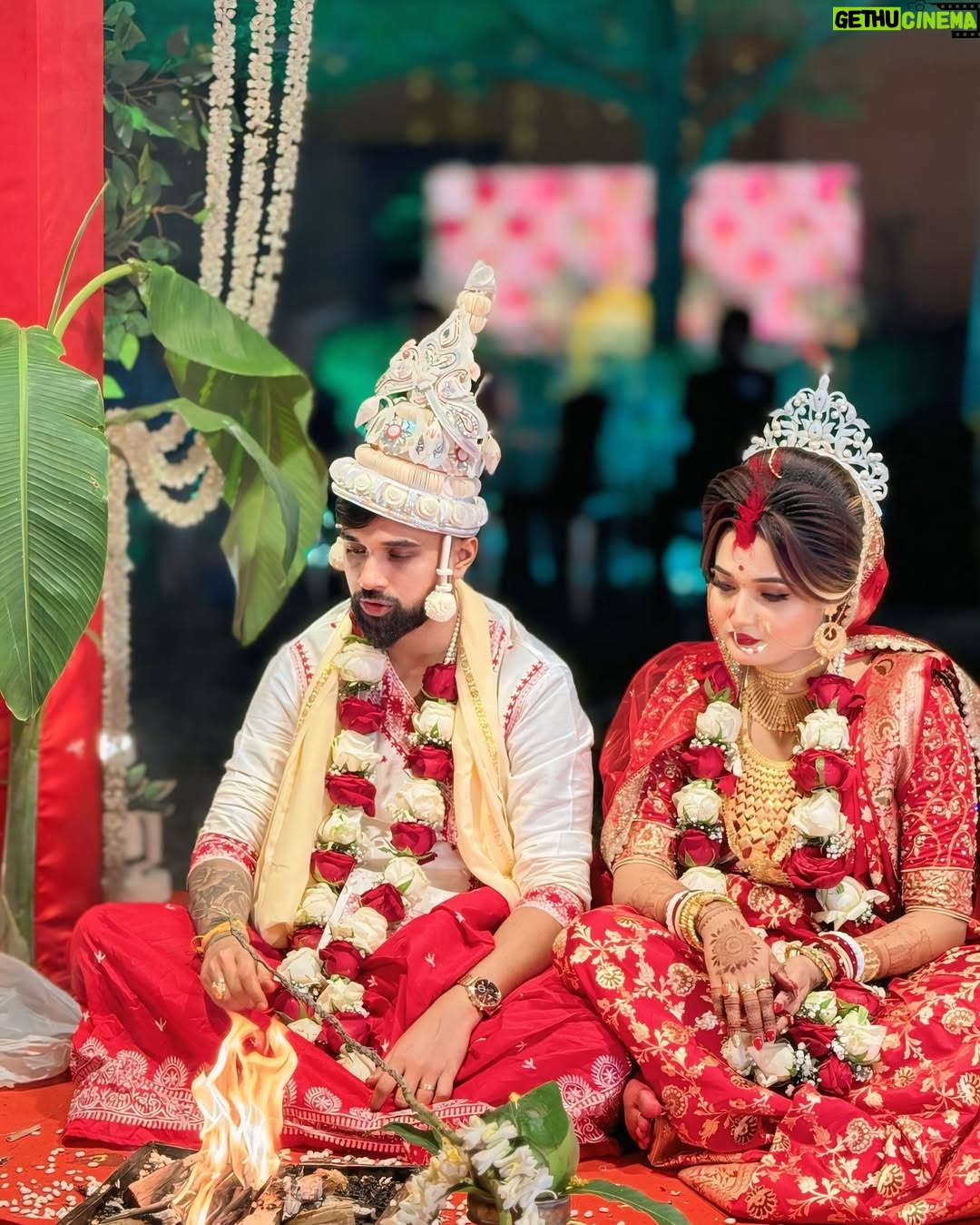 Indrani Das - 4.3K Likes - ❤️❤️❤️❤️ #married #justmarried #couplegoals #love