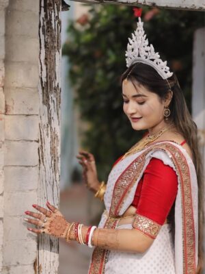 Indrani Das Instagram - 🌼🌼🌼 #bangali #weddingday