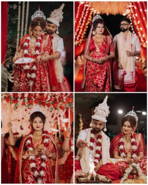 Indrani Das Instagram - wedding ❤️💕 #forever #love #husbandwifelove❤️👩❤️👨❤️ #couple
