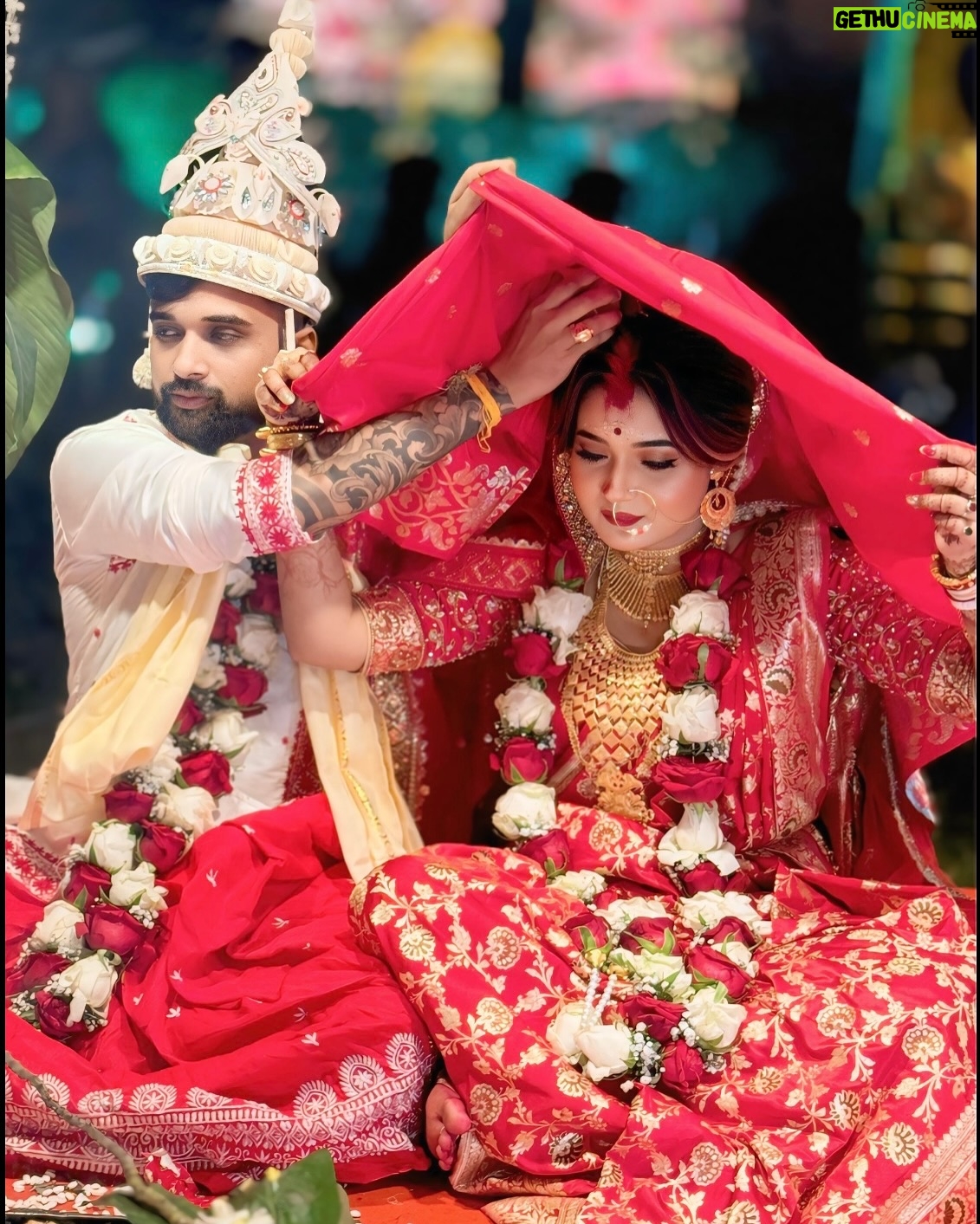 Indrani Das - 4.3K Likes - ❤️❤️❤️❤️ #married #justmarried #couplegoals #love