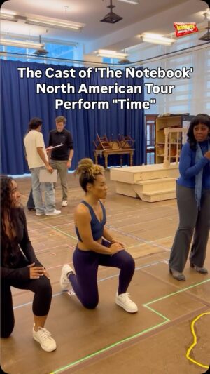 Ingrid Michaelson Instagram - Watch the cast of the @notebookmusical North American tour perform “Time” in rehearsals!