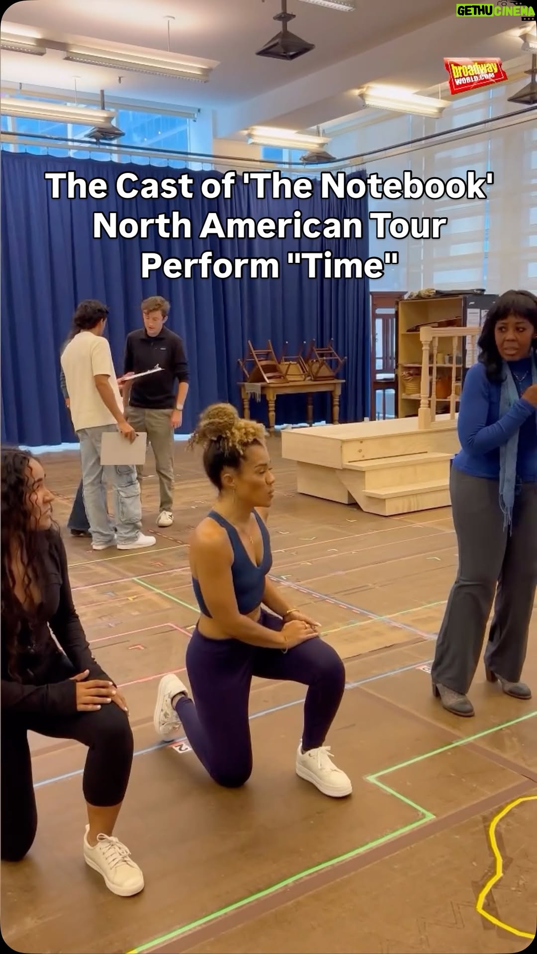 Ingrid Michaelson - 1.9K Likes - Watch the cast of the @notebookmusical North American tour perform “Time” in rehearsals!