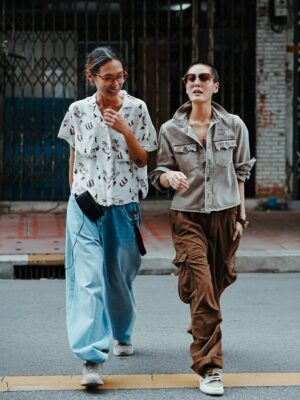 Intira Charoenpura Instagram - ITR wear @twotwice jeans 911 edition by @janienineeleven