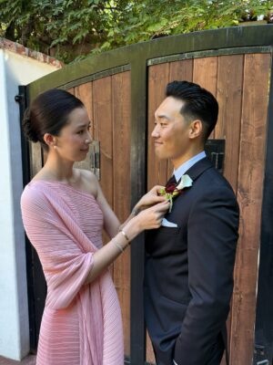 Irene Kim Instagram - Who knew we’d both turn out alright and be lucky enough to find people who actually put up with us?😂 Watching you grow into the man you are today makes me prouder than anything I’ve ever accomplished in my life. So happy you found your person. Still can’t believe we both got married in the same year… miracles do happen 🥹 Love you both endlessly 🤍