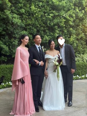 Irene Kim Instagram - Who knew we’d both turn out alright and be lucky enough to find people who actually put up with us?😂 Watching you grow into the man you are today makes me prouder than anything I’ve ever accomplished in my life. So happy you found your person. Still can’t believe we both got married in the same year… miracles do happen 🥹 Love you both endlessly 🤍
