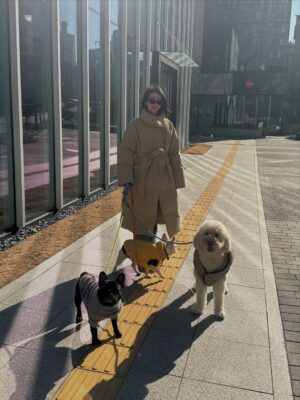 Irene Kim Instagram - Doobie, my girl ❤️ I met you through the love of my life, and from that moment I grew to love you as my own baby. Thank you for accepting me as your mommy and for bringing so much joy, warmth, and love into our lives. I wish I knew you sooner so I could spoil you more. Rest peacefully in puppy heaven, sweet angel.