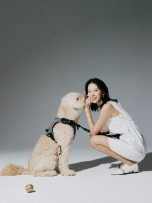 Irene Kim Instagram - Doobie, my girl ❤️ I met you through the love of my life, and from that moment I grew to love you as my own baby. Thank you for accepting me as your mommy and for bringing so much joy, warmth, and love into our lives. I wish I knew you sooner so I could spoil you more. Rest peacefully in puppy heaven, sweet angel.