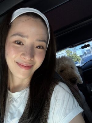 Irene Kim Instagram - Doobie, my girl ❤️ I met you through the love of my life, and from that moment I grew to love you as my own baby. Thank you for accepting me as your mommy and for bringing so much joy, warmth, and love into our lives. I wish I knew you sooner so I could spoil you more. Rest peacefully in puppy heaven, sweet angel.