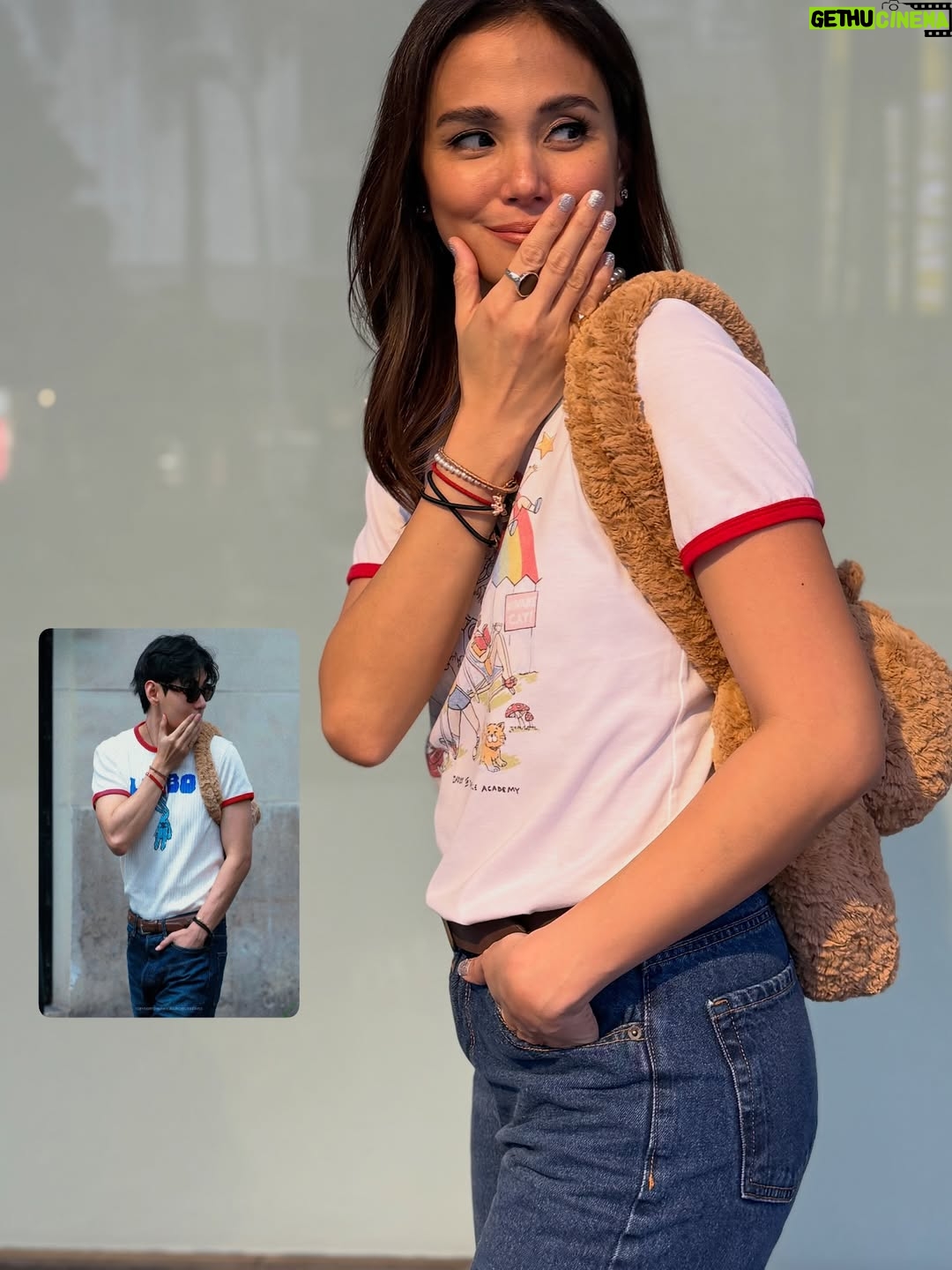 Isabel Oli - 42.7K Likes - My 💜 was yelling V-mode all day yesterday. Swipe left to see what happened at the @bangtancoffeeclub launch… perfumes that complicate choices, caps and tees that scream main character energy. So awesome meeting fellow ARMYs and all the BTS updates😅 Congratulations to @tankeelyttlelapid and @telayrobles!!!

OOTD: Wrapped myself in a bias-inspired look pulled straight from V—yes, I went full “V, but make it me”. 🐻 

📸 @nikkamgarcia