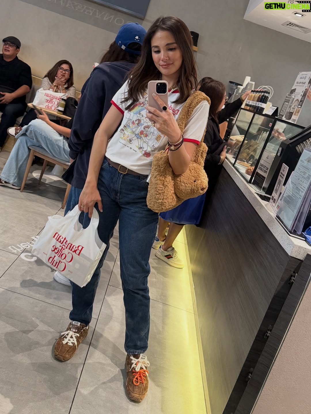 Isabel Oli - 42.7K Likes - My 💜 was yelling V-mode all day yesterday. Swipe left to see what happened at the @bangtancoffeeclub launch… perfumes that complicate choices, caps and tees that scream main character energy. So awesome meeting fellow ARMYs and all the BTS updates😅 Congratulations to @tankeelyttlelapid and @telayrobles!!!

OOTD: Wrapped myself in a bias-inspired look pulled straight from V—yes, I went full “V, but make it me”. 🐻 

📸 @nikkamgarcia