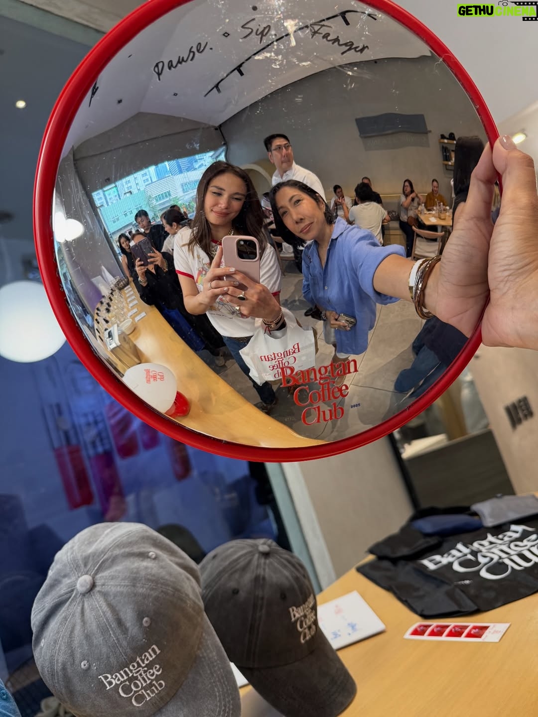 Isabel Oli - 42.7K Likes - My 💜 was yelling V-mode all day yesterday. Swipe left to see what happened at the @bangtancoffeeclub launch… perfumes that complicate choices, caps and tees that scream main character energy. So awesome meeting fellow ARMYs and all the BTS updates😅 Congratulations to @tankeelyttlelapid and @telayrobles!!!

OOTD: Wrapped myself in a bias-inspired look pulled straight from V—yes, I went full “V, but make it me”. 🐻 

📸 @nikkamgarcia