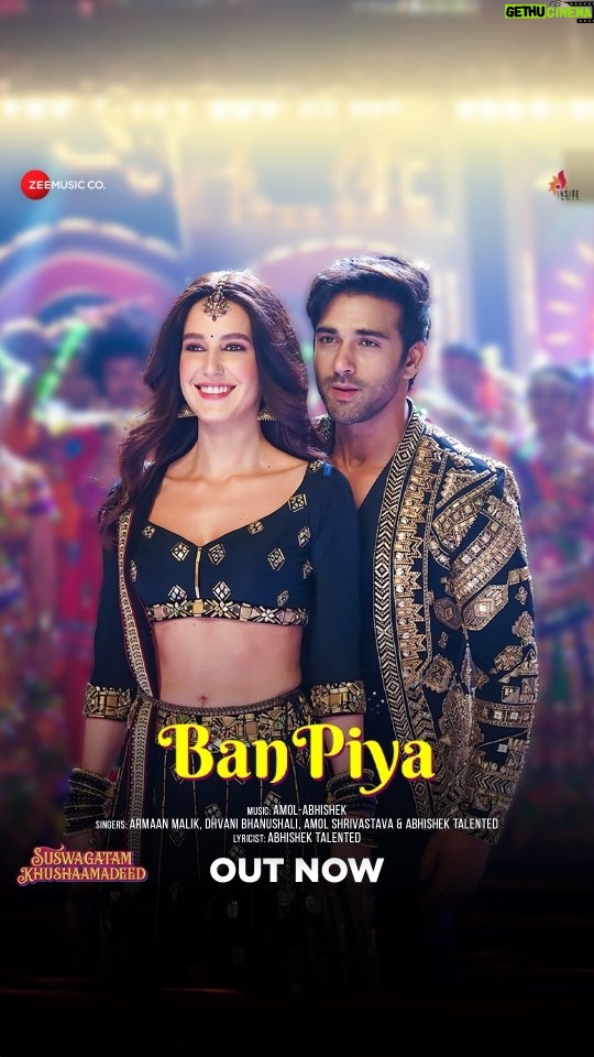 Isabelle Kaif - 73.1K Likes - Tayyar ho jao, kyunki ab na koi rokega, na koi tokega! 💃🏻🔥#BANPIYA just dropped and it’s a WHOLE MOOD 💥 OUT NOW!

#SuswagatamKhushaamadeed releasing in cinemas on 16th May

@pulkitsamrat @isakaif @dhiraj.director @sarkarshibashish @armaanmalik @dhvanibhanushali22 @_amolmusic @abhishektalented @amolabhishekmusic @ganeshacharyaa @insiteindia @reliance.entertainment @endemolshineind  @sahilvaid24 @manurishichadha @priyankasinghh.7 @javeddeoriawale @amitawasthi2015 @nishant.dayal @akshayagg30 @anantaren @yellowantofficial @suneelrao @uentmt @attar_singh_saini
@aliya_rockz @Shubhamrauniyar24 @amaan_faisal @mehul_surana @prashantsinghshaurya
@laughingbuddhaentertainment @afterplaystudios @maddy.afterplay @parthbhatt_edit