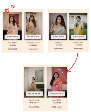 Ishaani Krishna Instagram - And just like that, we are fully SOLD OUT on our first drop! 🤍
It was such a dream start and this only pushes us to bring more of what we love to fill your wardrobe and hearts! We have seen your love, opinions and feedback and we will have all that in mind as we put together our future drops! 🤍
Once again, thank-you for welcoming SIAH with so much warmth and we shall keep you posted about our next drop, one that would be filled with yet another bunch of yummy hand-picked sarees ✨
Until then,
Lots of Love,
SIAH 🫶🏻