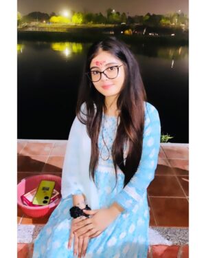 Ishika Choudhary Instagram - Jai shree Ram💜
.
.
#instagood #instagram