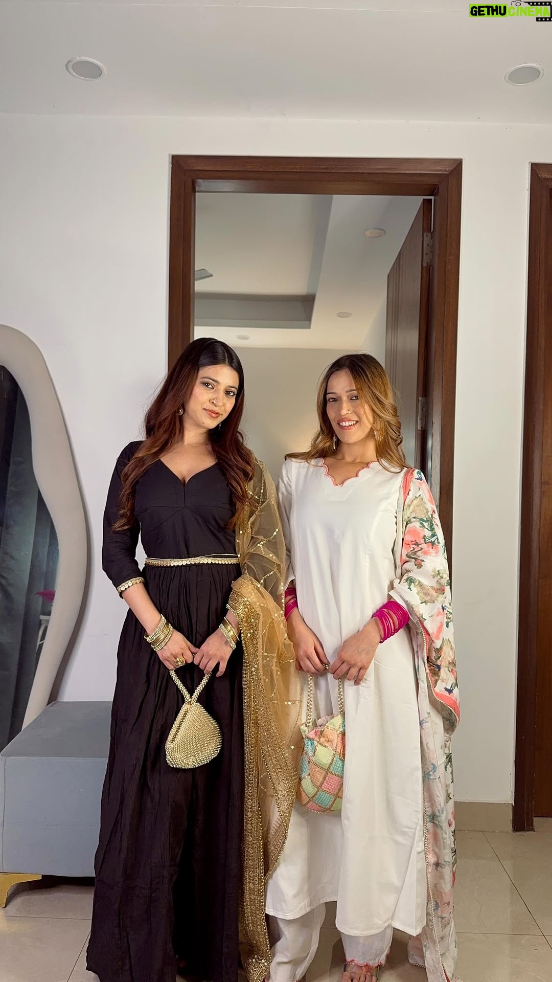 Ishita Anand - 738 Likes - Okay, I think @vidishanand needs to thank me for patiently waiting for her to get ready! 🌙

Are you the older sister who’s all set and waiting ⏳ or the younger one who’s always ‘just 2 minutes more’? 🫠😂

✨ Eid Mubarak ✨

Outfits by @ambraee_ 🤍

[Sister reels, sister goals, grwu, get ready, patient sibling, ghar ghar ki kahani, sisterhood, anand sisters, relatable, funny reels, Eid outfit, Eid outfit inspo, Eid transition, Eid 2025, farshi suit, farshi suit salwar]