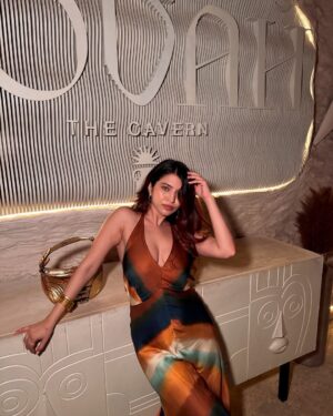 Ishita Anand Instagram - If Cleopatra had Instagram, she’d post from here too🥵
📍 @covahindia ✨

Terra grey lens by @ttdeyeofficial 🩶
Use code - ishitanand to get 20% off!🤑

[contact lens, powered lens, TTD eye, lens brand, party dresses, long dresses, Delhi girls, fashionable, cave Aesthetic, Egyptian vibe, sultry eyes, luxury dining, dinner dates, Friday night, weekend outfits, evening look ] #ttdeye #ttdeyeofficial #contactlenses