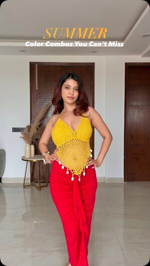 Ishita Anand Instagram - Tried the most unexpected color combos and now I’m lowkey obsessed 🤭🌈
Be honest - which one’s a slay and which one’s a nay? Tell me in the comments 👇💬

Comment SUMMER for any outfit links‼️

[ summer outfit ideas, summer color combinations, summer styling, color block outfits, bold color combos, trendy summer looks, fashion inspiration for summer, how to style colors, vibrant outfit combos, 2025 summer fashion, summer styles, summer wardrobe, summer outfits inspiration, what to wear, how to style, color combos you need to try, fashion trends 2025, hottest colours of the season ] #summer2025
