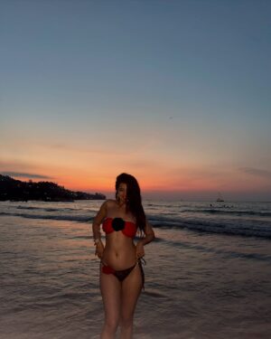 Ishita Anand Instagram - Not me sitting at home while everyone’s off to Goa, Bali, Maldives, or Greece 😩

So I did what any sane girl would do -opened my camera roll and took a deep dive into my hot girl summer archives ☀️🌴

Comment your fave fit & tell me - where are YOU escaping to this summer vacation? 👙🥵

[summer vacation, bikini inspiration, travel throwback, beach outfits, resort wear, vacation outfits, tropical holiday, swimwear styling, bikini looks, beach wear, throwback]