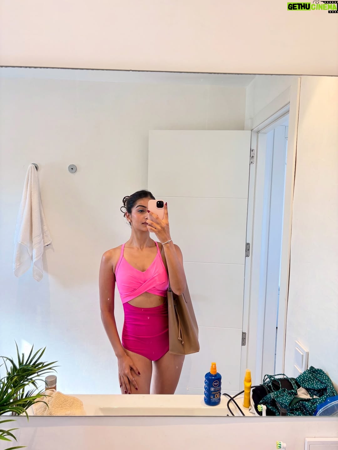 Ishita Arora - 1.4K Likes - Somewhere where swimsuits are the official breakfast dress code🥞🏖️
