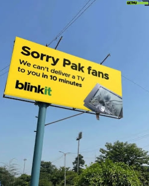 Ishita Arora - 72K Likes - Pak-up and go home! 🏏
