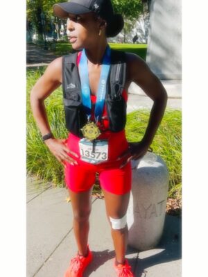 Issa Rae Instagram - went to Portland to run a marathon🏃🏾‍♀️🏁
—
(to my girl who asked for a picture right after, i’m so sorry. I was very in pain and very ugly. thank you for understanding)
((thank you to @justaba for inspiring me))
(((thank you to my man 🥰)))
