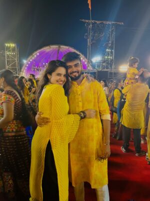Janavi Jain Instagram - Are you ready for #Navratri2025 🤩✨🪷🦚💕🫶🏻