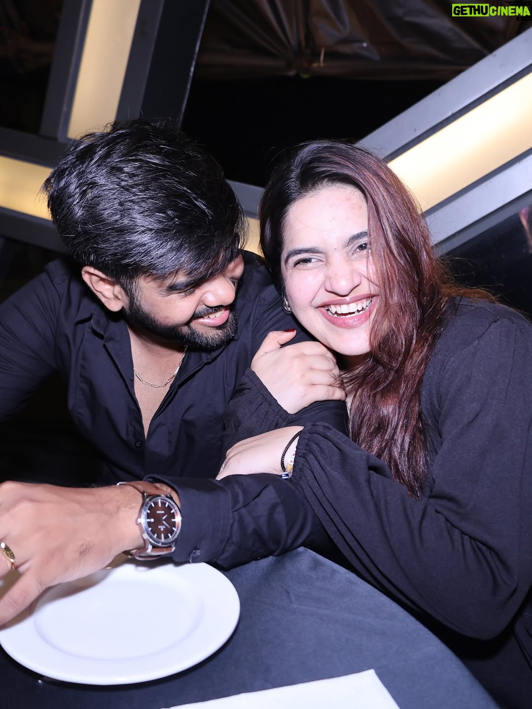 Janavi Jain - 11.5K Likes - One month to this day and can’t believe it still you are my husband to be 🤯🤯🥹🤭❤️🧿
Making me believe in love , laughter and calmness. You’ve outgrown yourself just for me and i know it.
I love you then , i love you now and will love you forever 🥹❤️🧚🏻‍♀️🧿
.
#justjaanforeverandhumesha 🥹❤️