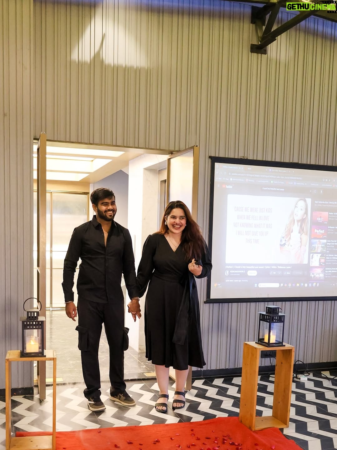 Janavi Jain - 11.5K Likes - One month to this day and can’t believe it still you are my husband to be 🤯🤯🥹🤭❤️🧿
Making me believe in love , laughter and calmness. You’ve outgrown yourself just for me and i know it.
I love you then , i love you now and will love you forever 🥹❤️🧚🏻‍♀️🧿
.
#justjaanforeverandhumesha 🥹❤️