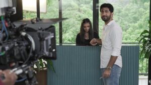 Janessa Lakhani Instagram - Stills from #retreat ❤️
Watch it now on the link in my bio…
#shortfilm #tikutalsania #abhiraajchawla #bollywood #lightscameraaction #bts #janessalakhani