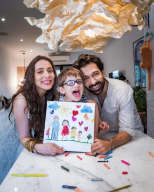 Jankee Parekh Instagram - The boy is ready for additional responsibility.
So are we. 
We are accepting blessings, 𝓪𝓰𝓪𝓲𝓷 ❤️

.
Heartshot 𝒷𝓎 @rasshi_ganeriwal ✨