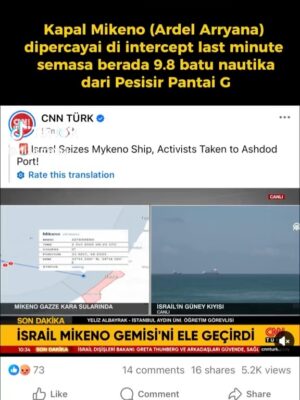 Janna Nick Instagram - WE DEMAND THE TRUTH!
If Ardell has reached Gaza waters, UPDATE US!
If Ardell has been captured, UPDATE US!!!

This is highly suspicious , why would the IDF hijack a small, damaged boat and drag it into Gaza waters?!!!

STOP MANIPULATING US!
@unitednations has FAILED us!!!
How can you allow ISRAHELL to commit CRIMES and VIOLATE INTERNATIONAL LAW!!!

Dato Seri @anwaribrahim_my , PLEASE PASTIKAN KESEMUA RAKYAT MALAYIA BALIK DENGAN SELAMAT!