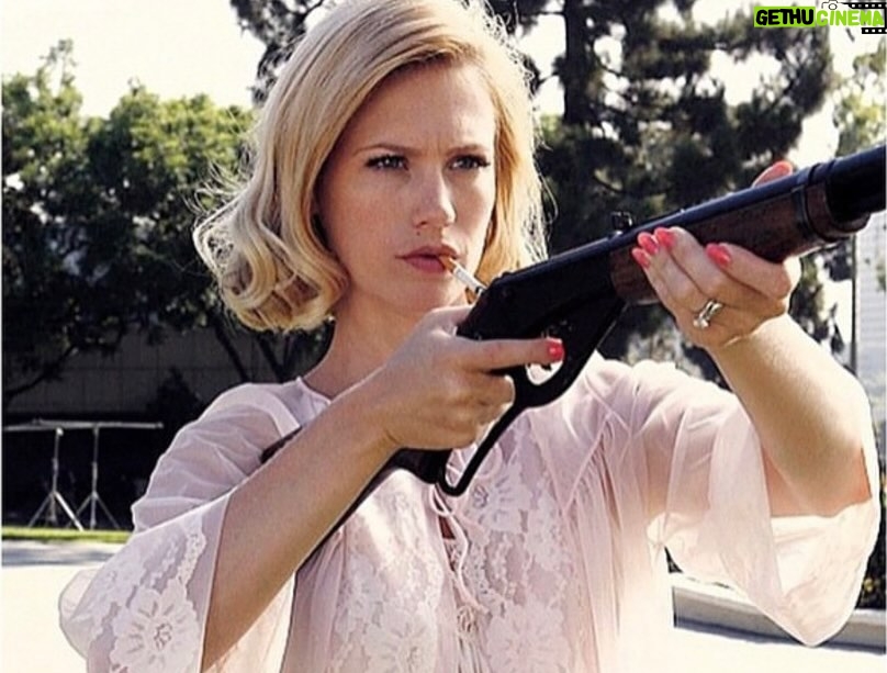 January Jones - 69.2K Likes - Matthew Weiner texted me this morning to inform me that Mad Men wrapped 10yrs ago today. God what a gift that show was/is. 
The costumes, the sets, the crew, the actors, the WRITING. The artistry in every department. 
So many memories it’s hard to pick, I was a baby but it’s all still so vivid in my mind. I always tried to request more challenge but less lines haha. I wanted to be a face actor, I don’t love my voice so I tried to lower my register for Betty. I liked the fear that I may fail. But Matt never let me fall. The maestro in every sense. Thank you to all the fans, from the beginning, and all the new fans as well. I miss her.