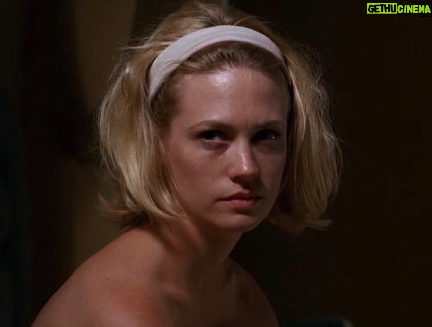 January Jones - 69.2K Likes - Matthew Weiner texted me this morning to inform me that Mad Men wrapped 10yrs ago today. God what a gift that show was/is. 
The costumes, the sets, the crew, the actors, the WRITING. The artistry in every department. 
So many memories it’s hard to pick, I was a baby but it’s all still so vivid in my mind. I always tried to request more challenge but less lines haha. I wanted to be a face actor, I don’t love my voice so I tried to lower my register for Betty. I liked the fear that I may fail. But Matt never let me fall. The maestro in every sense. Thank you to all the fans, from the beginning, and all the new fans as well. I miss her.