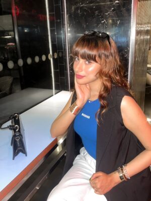Janvi Sikaria Instagram - she loves turning streetwear into workwear and juggling between business events and cute cafès