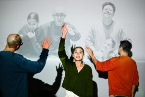 Jasmine Curtis-Smith Instagram - Here are a few scenes from the opening weekend of @sc.scenechange’s ‘3 Upuan’, featuring @jascurtissmith, Paolo O’Hara, and @crispasturan, captured by @kventurillo. Written and directed by @guelanluarca, the show runs until October 26 at the Ateneo Art Gallery in @areteateneo, Ateneo de Manila University. It is currently sold out. 📷s by Kyle Venturillo #3Upuan #SC #SceneChange