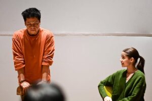 Jasmine Curtis-Smith Instagram - Here are a few scenes from the opening weekend of @sc.scenechange’s ‘3 Upuan’, featuring @jascurtissmith, Paolo O’Hara, and @crispasturan, captured by @kventurillo. Written and directed by @guelanluarca, the show runs until October 26 at the Ateneo Art Gallery in @areteateneo, Ateneo de Manila University. It is currently sold out. 📷s by Kyle Venturillo #3Upuan #SC #SceneChange