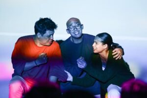 Jasmine Curtis-Smith Instagram - Here are a few scenes from the opening weekend of @sc.scenechange’s ‘3 Upuan’, featuring @jascurtissmith, Paolo O’Hara, and @crispasturan, captured by @kventurillo. Written and directed by @guelanluarca, the show runs until October 26 at the Ateneo Art Gallery in @areteateneo, Ateneo de Manila University. It is currently sold out. 📷s by Kyle Venturillo #3Upuan #SC #SceneChange