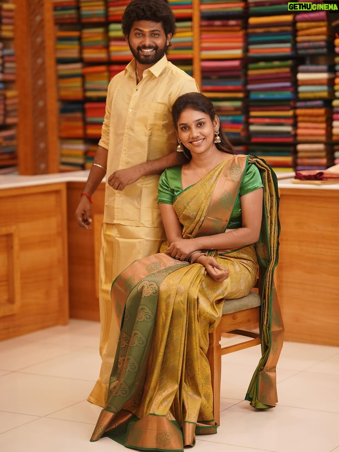 Jasmine Parveen - 31.1K Likes - Saree and Vesti From @ramrajcottonofficial 
.
.
📸: @madurai_photography